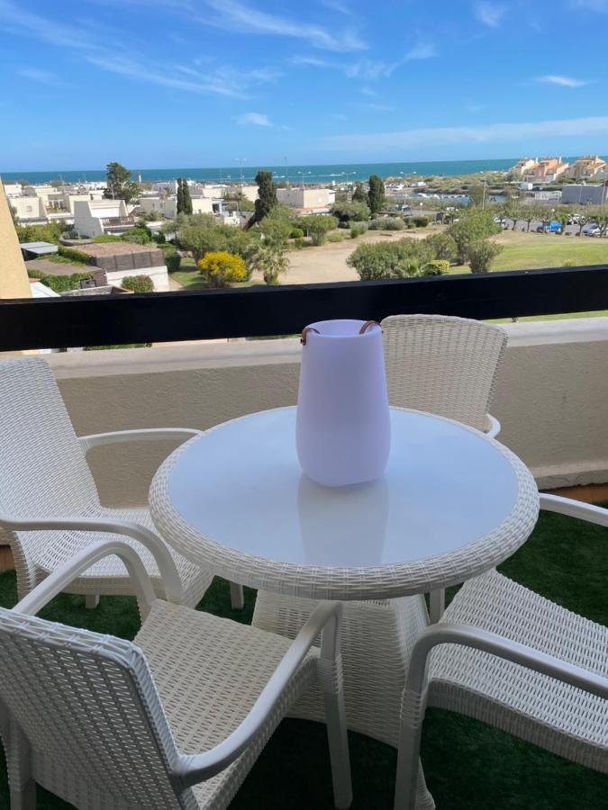 SHOWTIME NATURISTE PORT NATURE 6 parking privé clim ascenseur vue mer Agde Esterno foto